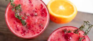 Red healthy Smoothie recipe